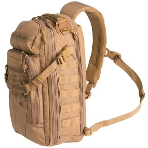 First Tactical Crosshatch Sling Çanta 19L (Coyote)
