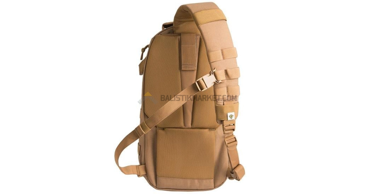 First Tactical Crosshatch Sling Çanta 19L (Coyote)