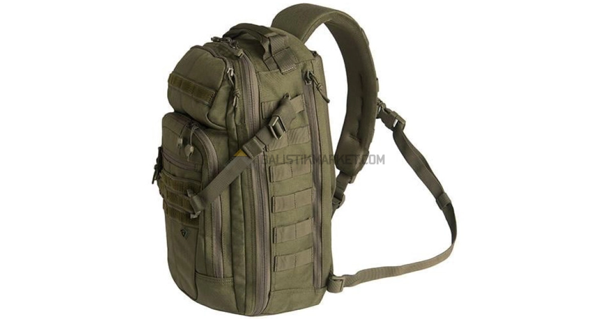 First Tactical Crosshatch Sling Çanta 19L (Ranger Green)