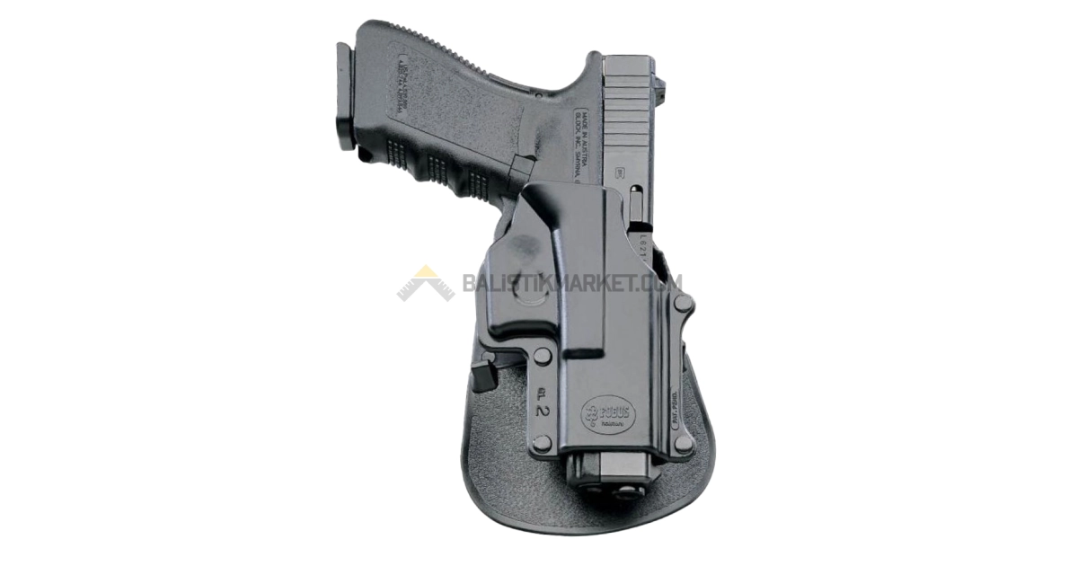 Fobus GL-2 EX Glock 17/19/22/23/32/34/35, Taktik Polimer Bacak Kılıfı (Sağ El)