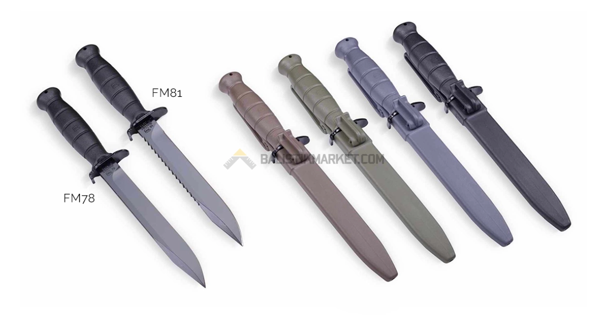 Glock FM 78 Sabit Bıçak (Yeşil)