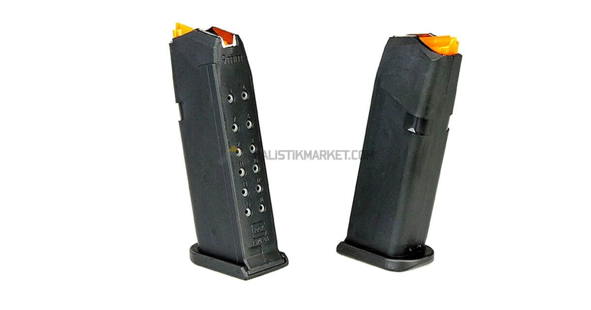 Glock 19 GEN5, 15 Kapasiteli Şarjör