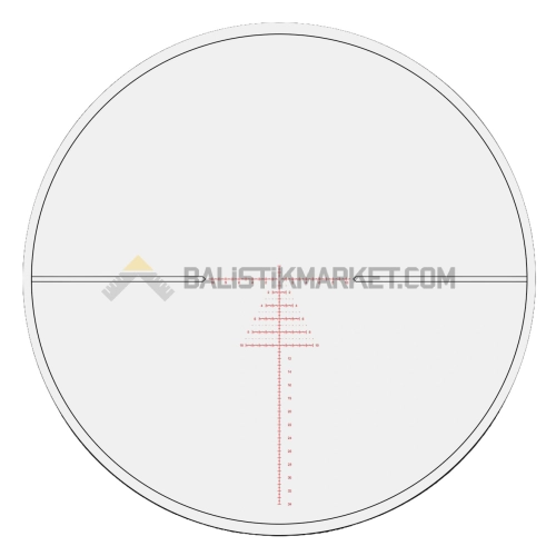 GPO 6x 4.5-27x50i FFP PLRi (MRAD) Tüfek Dürbünü