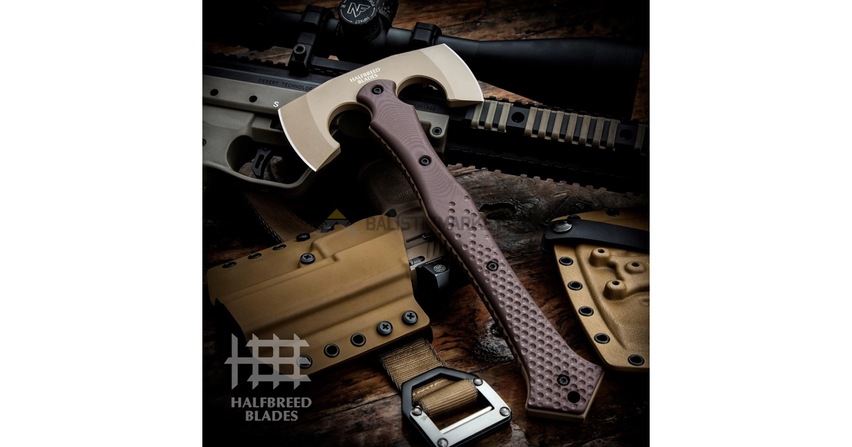 Halfbreed Blades Kompakt Savaş Baltası (Dark Earth)