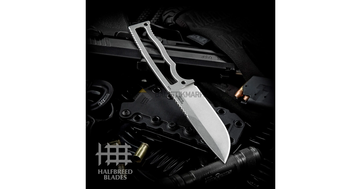 Halfbreed Blades CFK-01 Kompakt Sabit Bıçak (Metal)