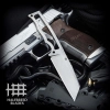 Halfbreed Blades CFK-04 Kompakt Wharncliffe Sabit Bıçak (Metal)
