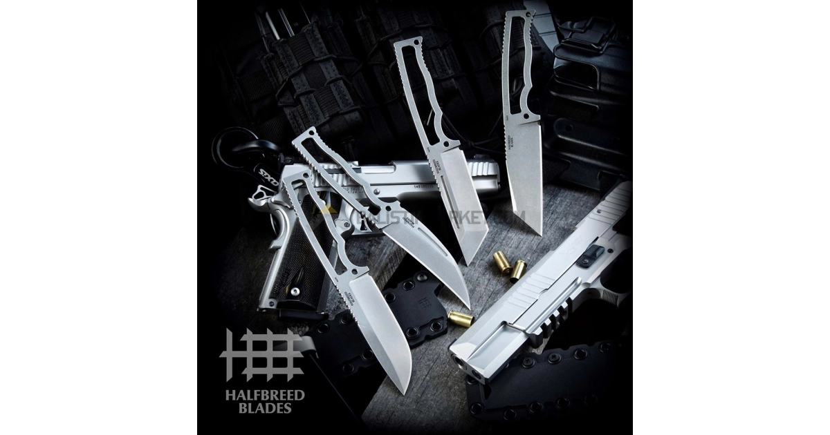 Halfbreed Blades CFK-04 Kompakt Wharncliffe Sabit Bıçak (Metal)