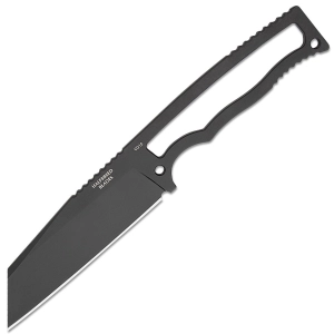 Halfbreed Blades CFK-04 Kompakt Wharncliffe Sabit Bıçak (Siyah)