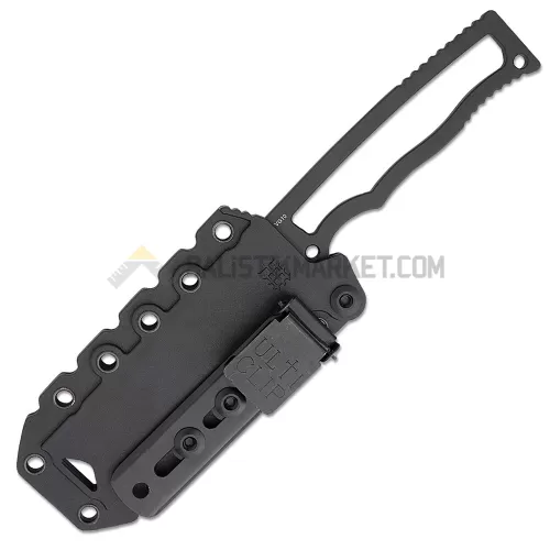 Halfbreed Blades CFK-04 Kompakt Wharncliffe Sabit Bıçak (Siyah)