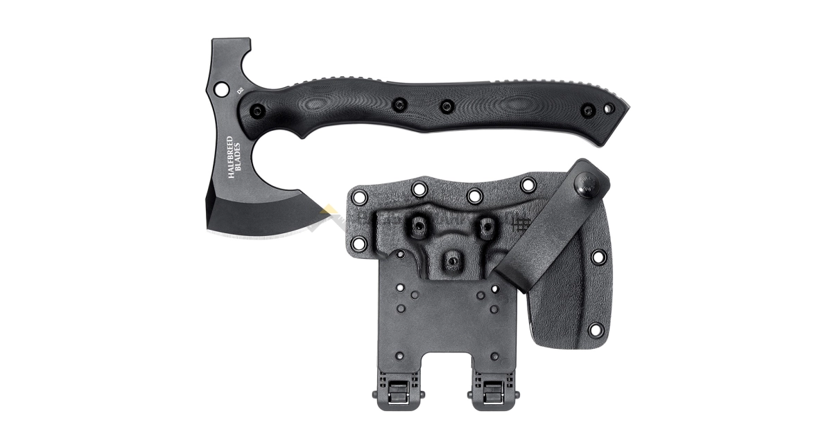Halfbreed Blades Kompakt Kurtarma Baltası, Çekiç Başlı