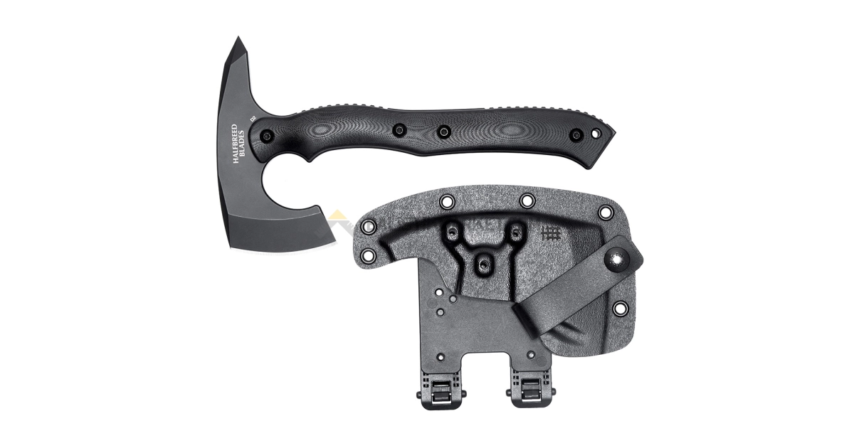 Halfbreed Blades Kompakt Kurtarma Baltası (Siyah)
