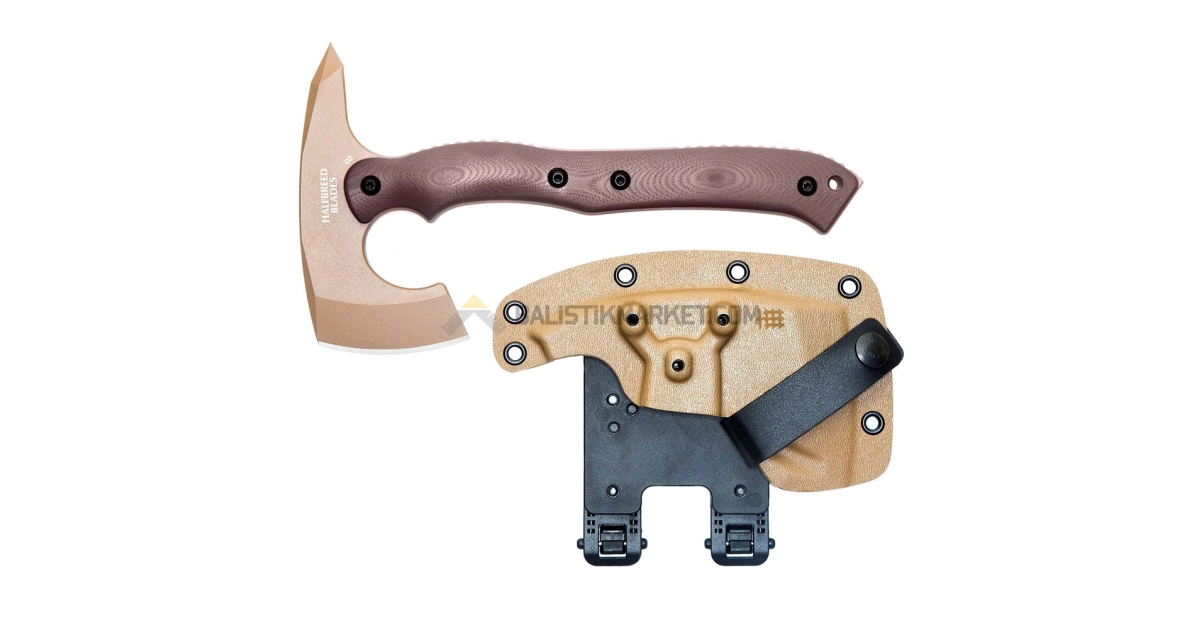 Halfbreed Blades Kompakt Kurtarma Baltası (Dark Earth)