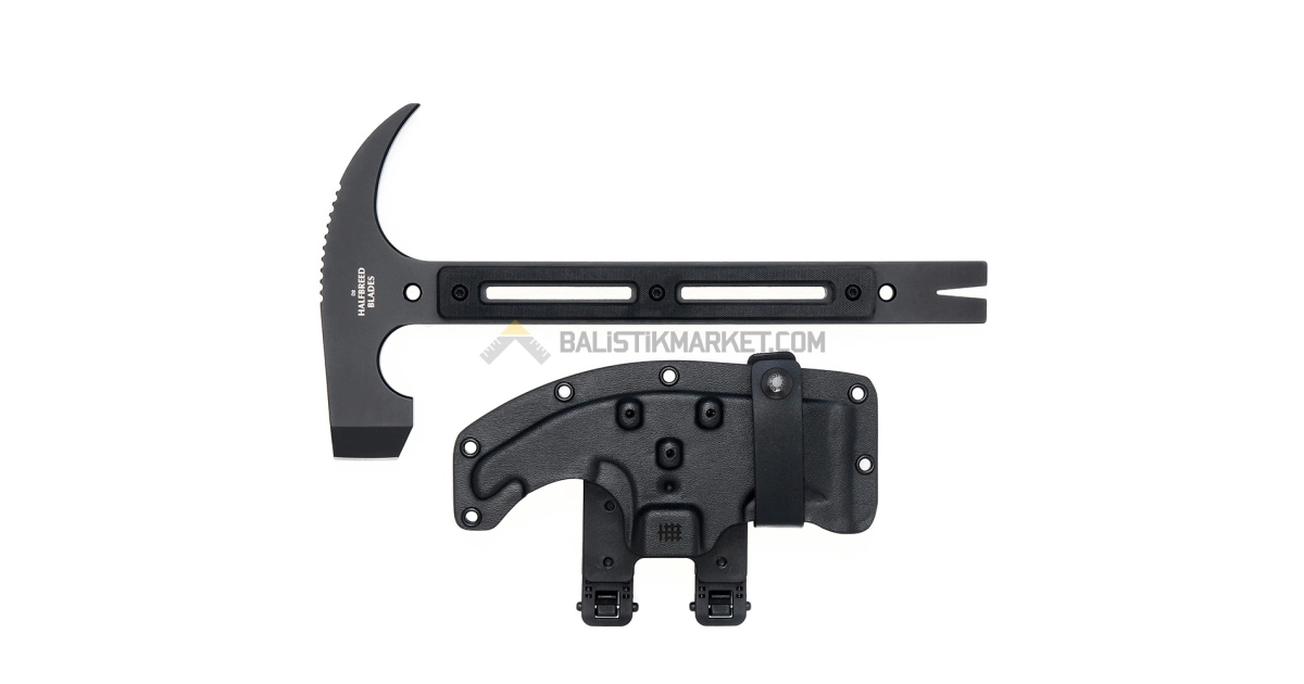 Halfbreed Blades Rhino Kurtarma Baltası (Siyah)