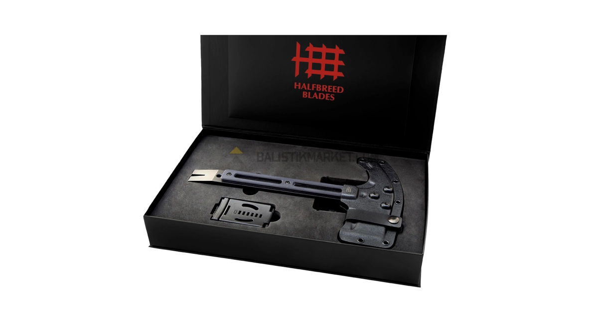 Halfbreed Blades Rhino Kurtarma Baltası (Siyah)