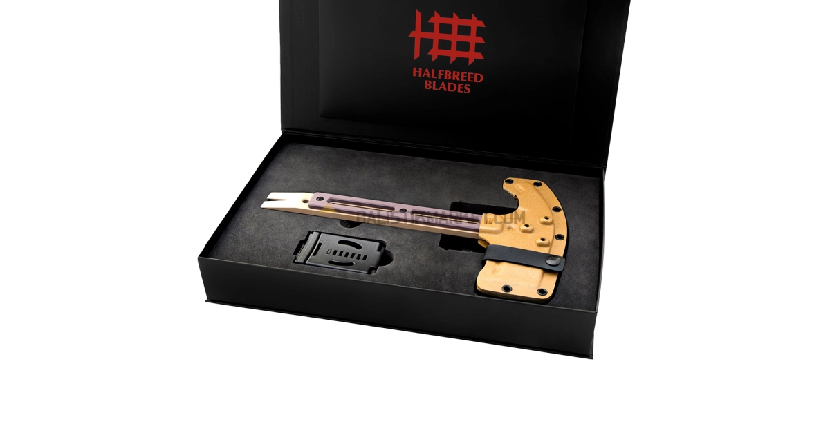 Halfbreed Blades Rhino Kurtarma Baltası (Kahverengi)