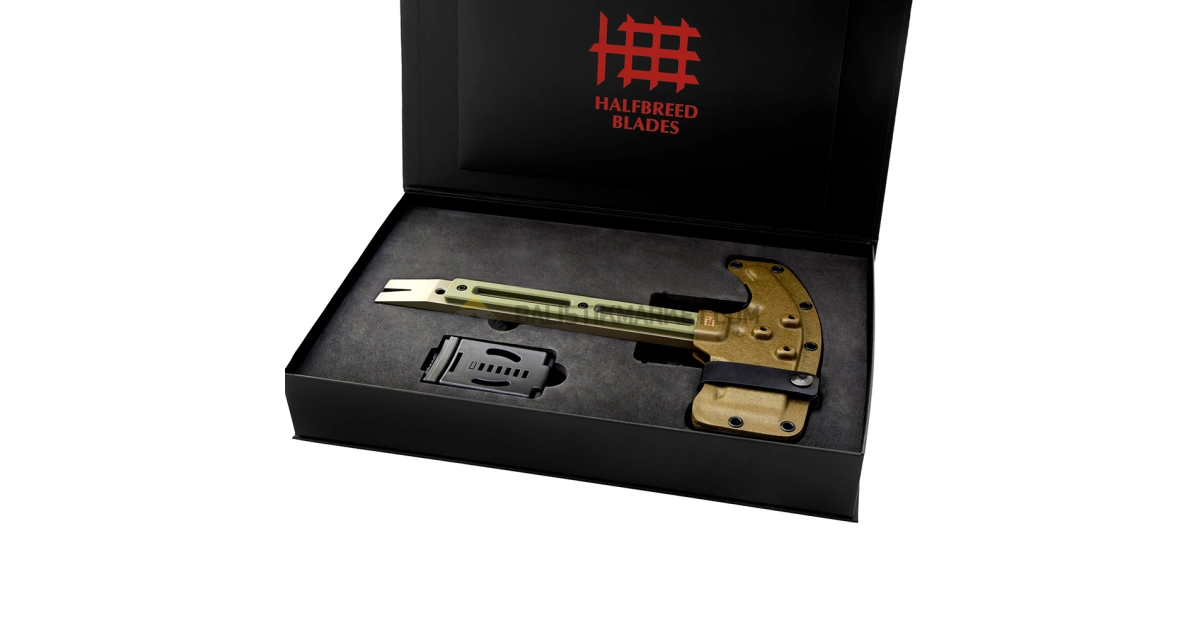 Halfbreed Blades Rhino Kurtarma Baltası (Askeri Yeşil)