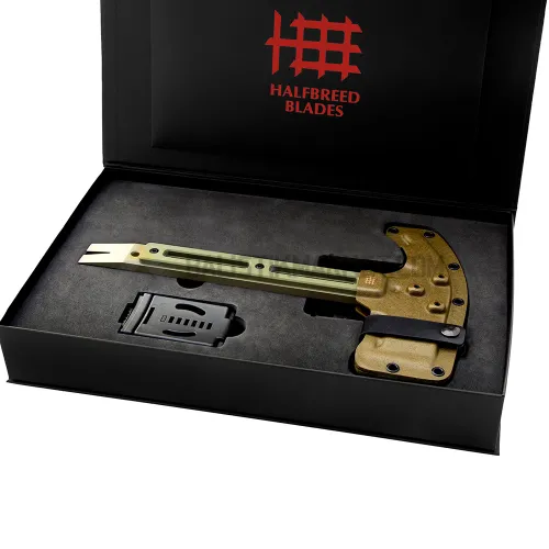 Halfbreed Blades Rhino Kurtarma Baltası (Askeri Yeşil)