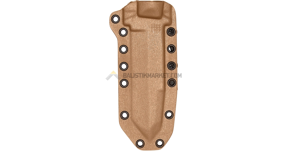 Halfbreed Blades MIK-02 Gen 2 Medium Infantry Serrated Tanto Sabit Bıçak (Dark Earth)