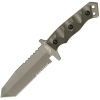 Halfbreed Blades MIK-02 Gen 2 Medium Infantry Serrated Tanto Sabit Bıçak (Ranger Green)