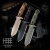 Halfbreed Blades MIK-02 Gen 2 Medium Infantry Serrated Tanto Sabit Bıçak (Ranger Green)