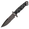 Halfbreed Blades MIK-03 Medium Infantry Serrated Sabit Bıçak (Siyah)
