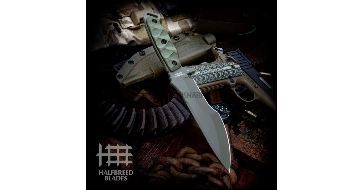 Halfbreed Blades MIK-08 Medium Infantry Sabit Bıçak (Ranger Green)