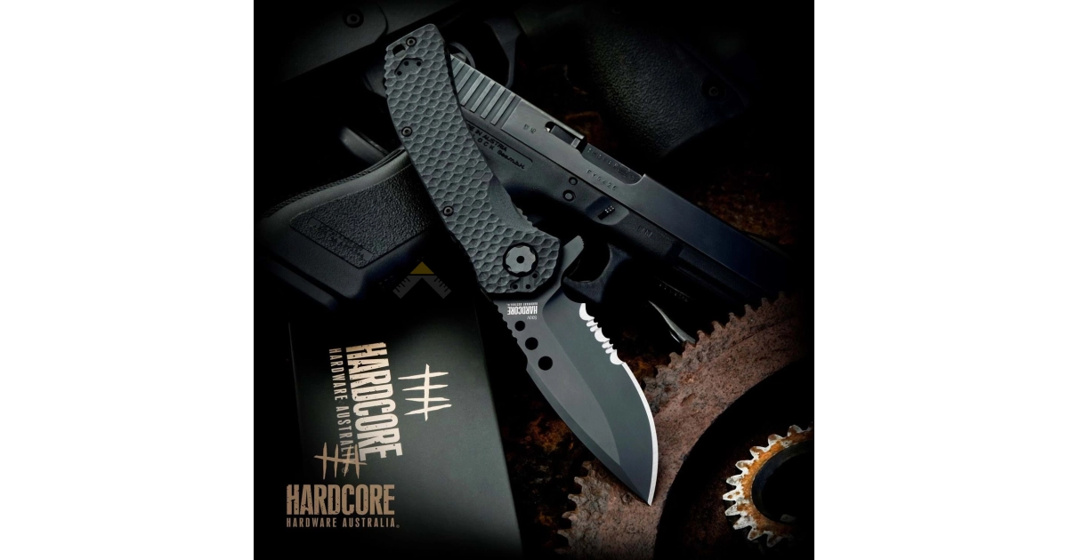 Halfbreed Blades MILF-02 PS Milpec Serrated Çakı