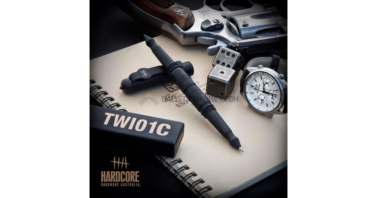 Halfbreed Blades TWI-01C Taktik Kalem (Tungsten Cam Kırıcı)