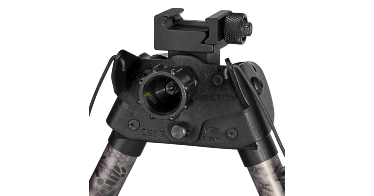 Harris Bipod S-25CP Swivel Picatinny Çatal Ayak 13.5-27" (Kryptek Highlander Camo)