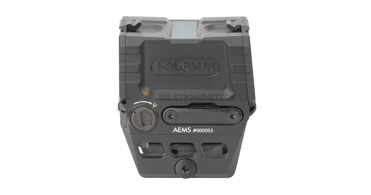 Holosun AEMS Enclosed Solar Multi-Reticle Green Dot (2 MOA & 65 MOA Circle)