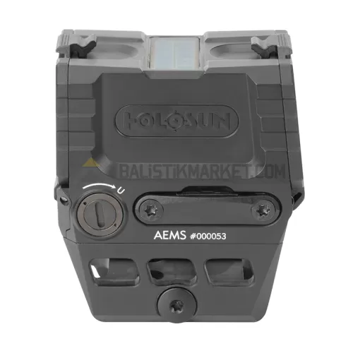 Holosun AEMS Enclosed Solar Multi-Reticle Red Dot (2 MOA & 65 MOA Circle)