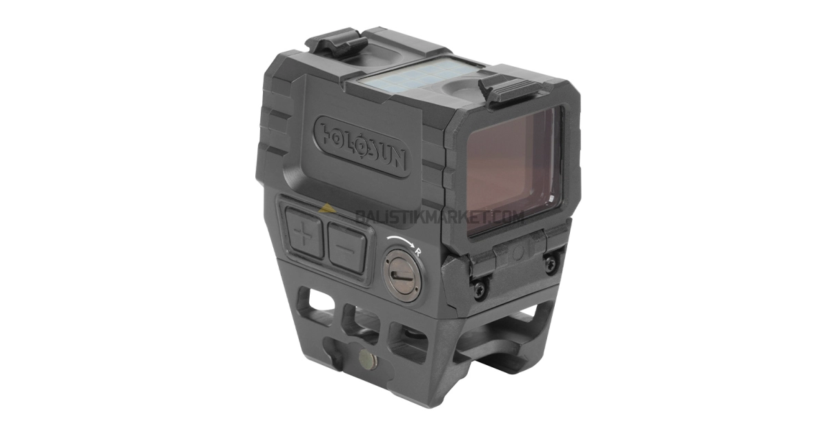 Holosun AEMS Enclosed Solar Multi-Reticle Red Dot (2 MOA & 65 MOA Circle)