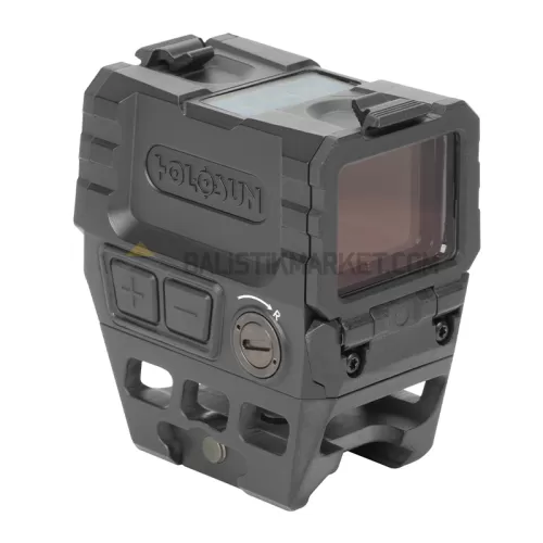 Holosun AEMS Enclosed Solar Multi-Reticle Red Dot (2 MOA & 65 MOA Circle)