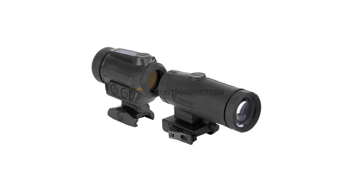 Holosun ARO-EVO-SPR Red Dot & HM3X Magnifier Büyüteç Seti