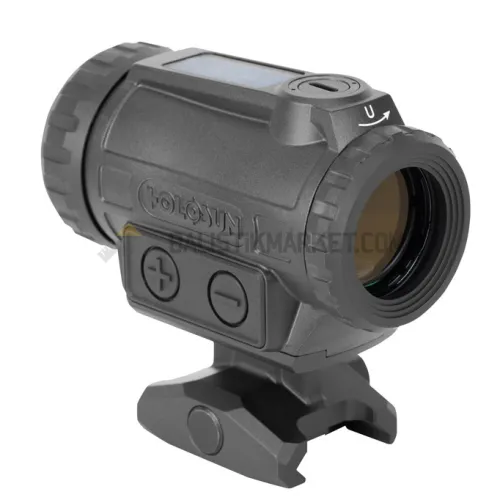 Holosun ARO-EVO-SPR Solar Multi-Reticle Red Dot (1.5 MOA Dot & 65 MOA Circle / BDC / Ranging)