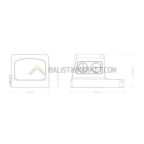 Holosun EPS Carry 6 Enclosed Green Dot (6 MOA)