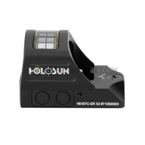 Holosun HE407C-GR X2 Classic Solar Open Refleks Green Dot (2 MOA)