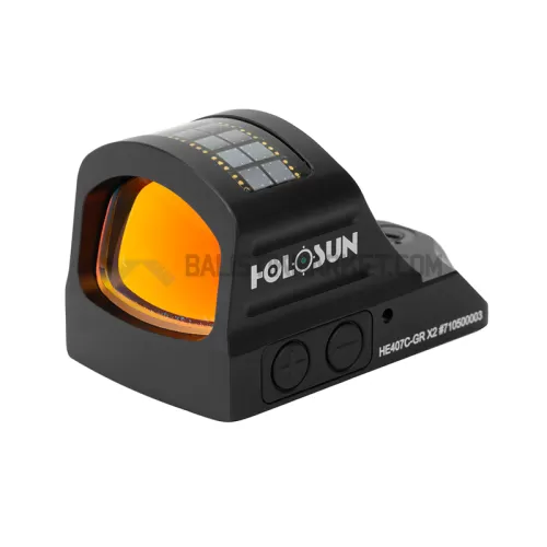 Holosun HE407C-GR X2 Classic Solar Open Refleks Green Dot (2 MOA)