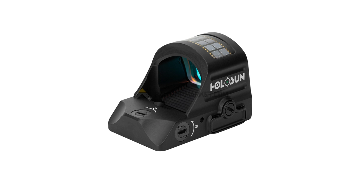 Holosun HE407C-GR X2 Classic Solar Open Refleks Green Dot (2 MOA)