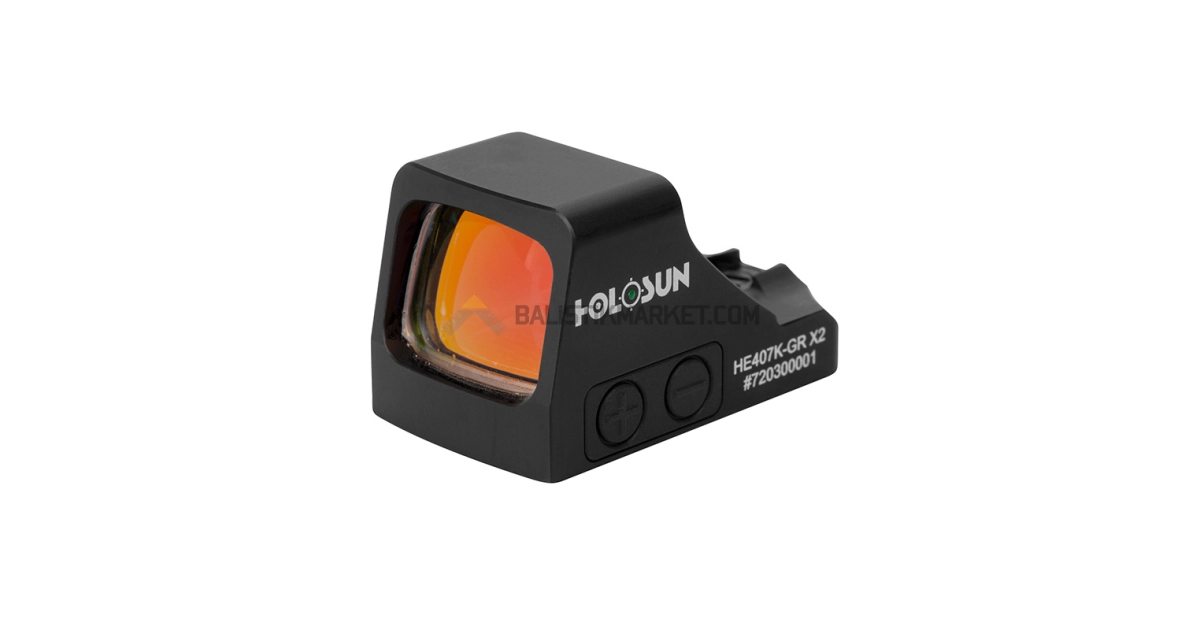 Holosun HE407K-GR X2 Refleks Green Dot (6 MOA)
