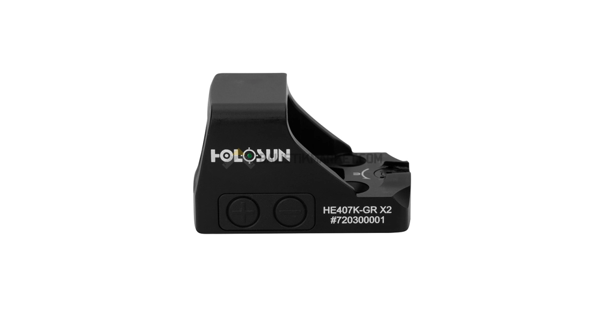 Holosun HE407K-GR X2 Refleks Green Dot (6 MOA)