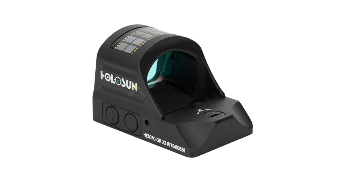 Holosun HE507C-GR X2 Classic Multi-Reticle Green Dot (2 MOA & 32 MOA Circle)