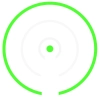Holosun HE507COMP-GR CRS Multi-Reticle Green Dot (2 MOA Dot & 8/20/32 MOA Circle Reticle)