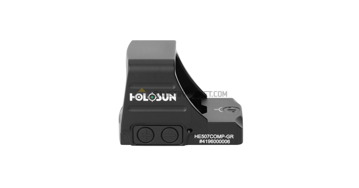 Holosun HE507COMP-GR CRS Multi-Reticle Green Dot (2 MOA Dot & 8/20/32 MOA Circle Reticle)