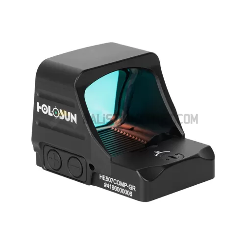 Holosun HE507COMP-GR CRS Multi-Reticle Green Dot (2 MOA Dot & 8/20/32 MOA Circle Reticle)