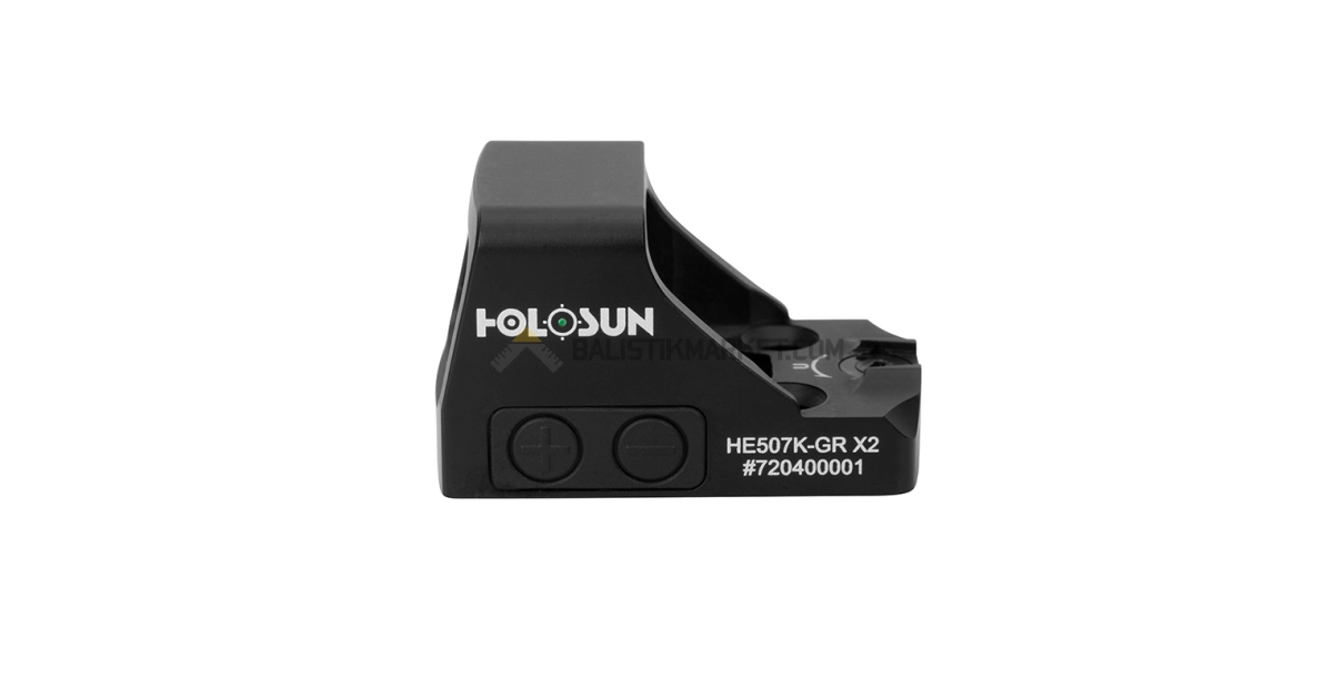 Holosun HE507K-GR X2 Classic Multi-Reticle Green Dot (2 MOA & 32 MOA Circle)