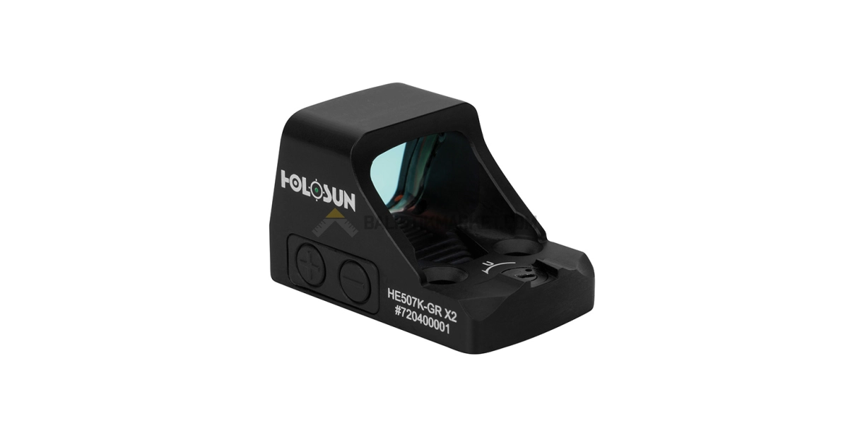 Holosun HE507K-GR X2 Classic Multi-Reticle Green Dot (2 MOA & 32 MOA Circle)