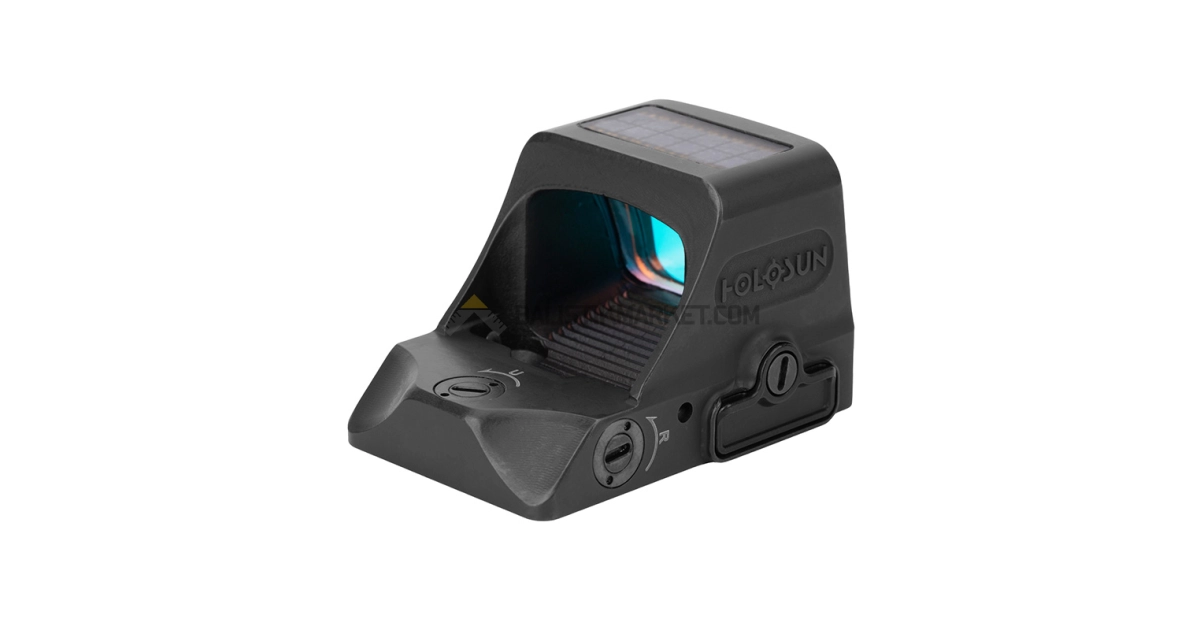 Holosun HE508T-GR X2 Titanium Solar Multi-Reticle Green Dot (2 MOA & 32 MOA Circle)