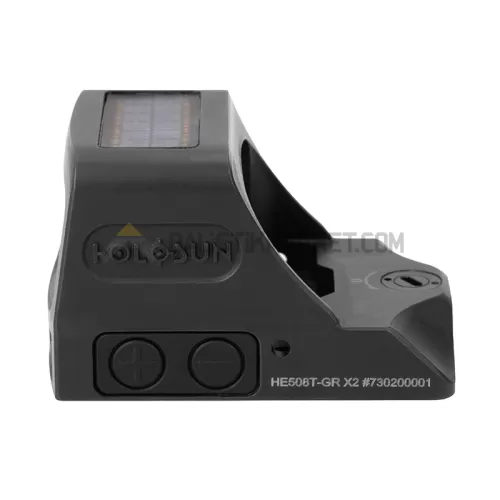 Holosun HE508T-GR X2 Titanium Solar Multi-Reticle Green Dot (2 MOA & 32 MOA Circle)
