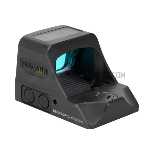 Holosun HE508T-GR X2 Titanium Solar Multi-Reticle Green Dot (2 MOA & 32 MOA Circle)